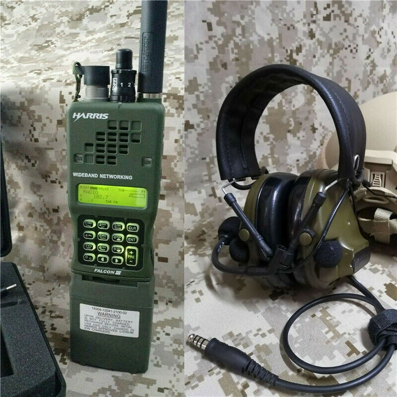 In Stock TCA/PRC152 RADIO (UV)  + Comtac III Headset Standard Plug Set Stock