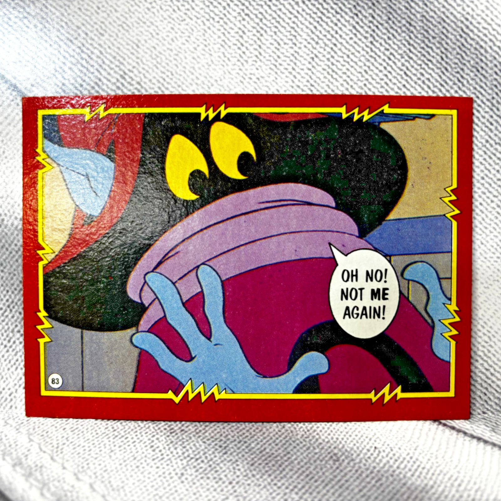 1984 Topps Masters of the Universe He-Man Orko Oh No Not Me Again #83