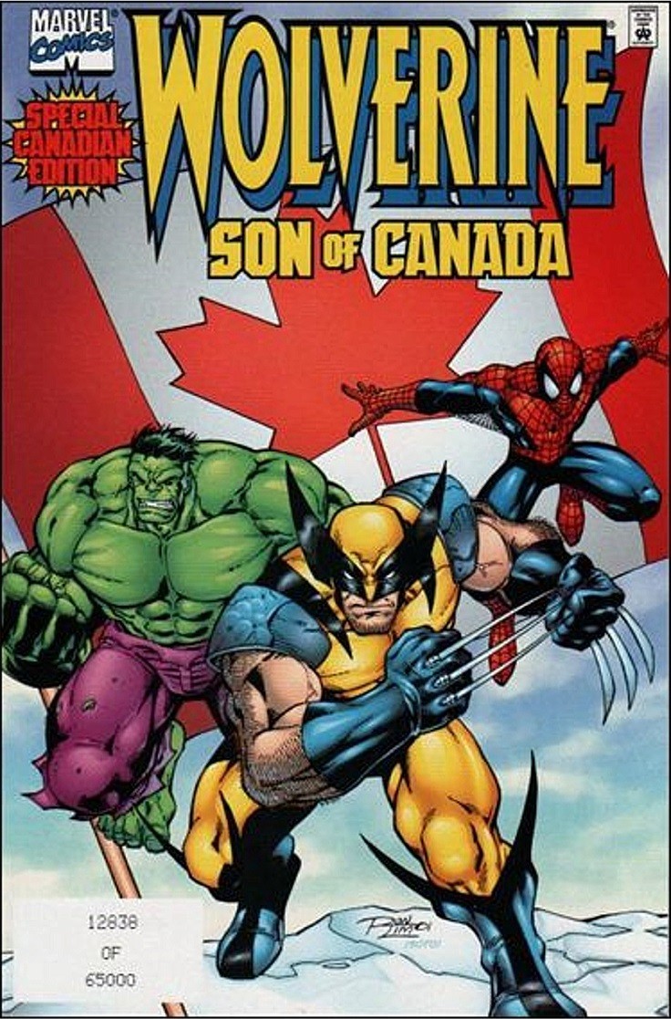 WOLVERINE SON OF CANADA 1 DORITO'S GIVEAWAY PROMO VARIANT AMAZING SPIDERMAN HULK