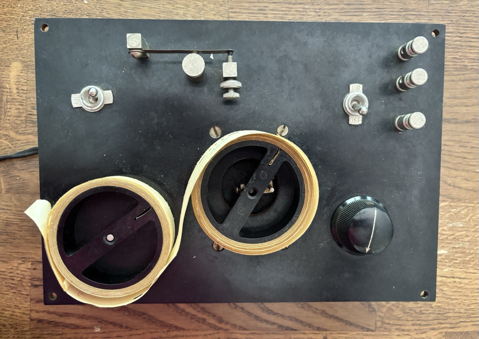 Vintage Instructograph Morse Code Machine - Amateur Ham Radio Telegraphy Collect