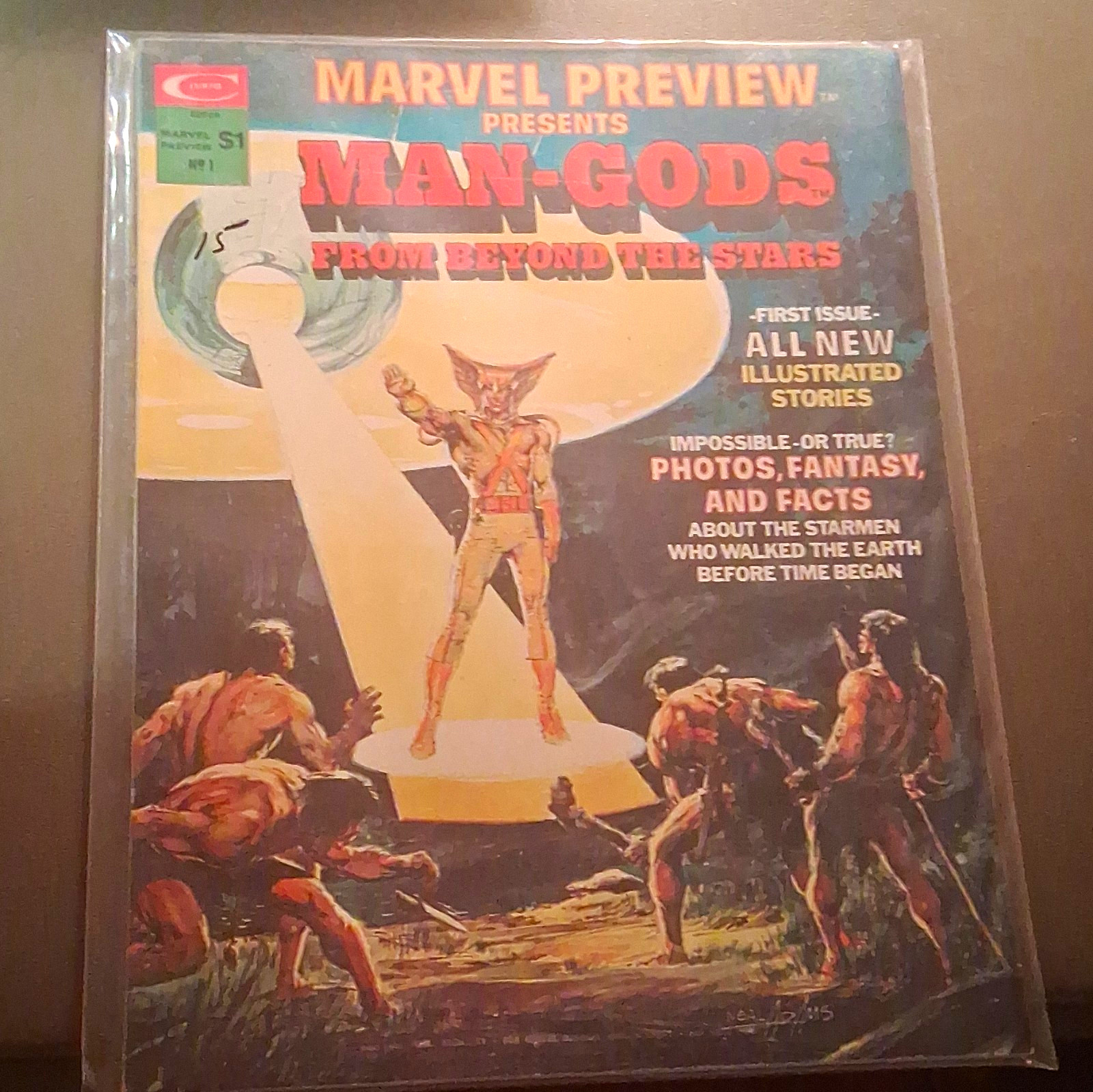 Marvel Preview #1 Man-Gods From Beyond the Stars Illustrated English