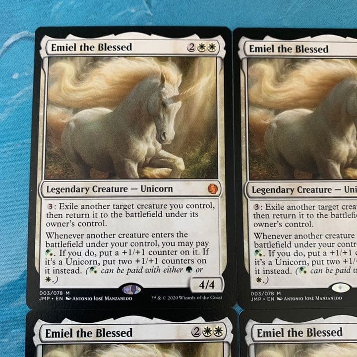 Blessed Emiel with 3 MTG cards #564979