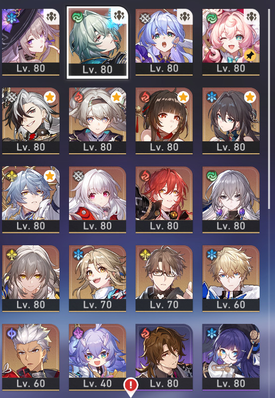 HSR Honkai Starrail NA Account Lvl 70 18 5* e2 Firefly e1 Therta e1 Robin