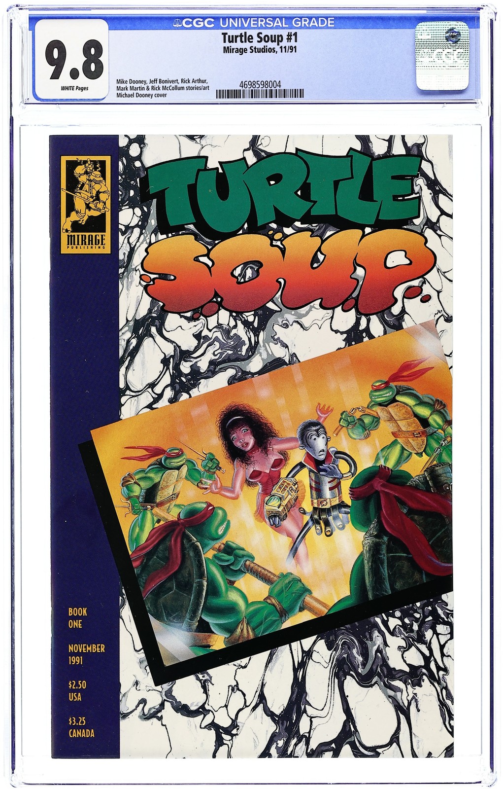 Turtle Soup #1 CGC 9.8 1991 4698598004