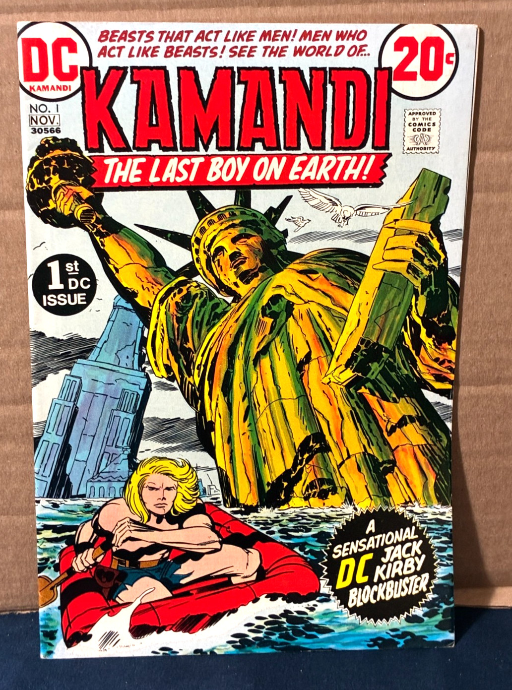 1972 DC Comics KAMANDI The Last Boy on Earth # 1 Nm-