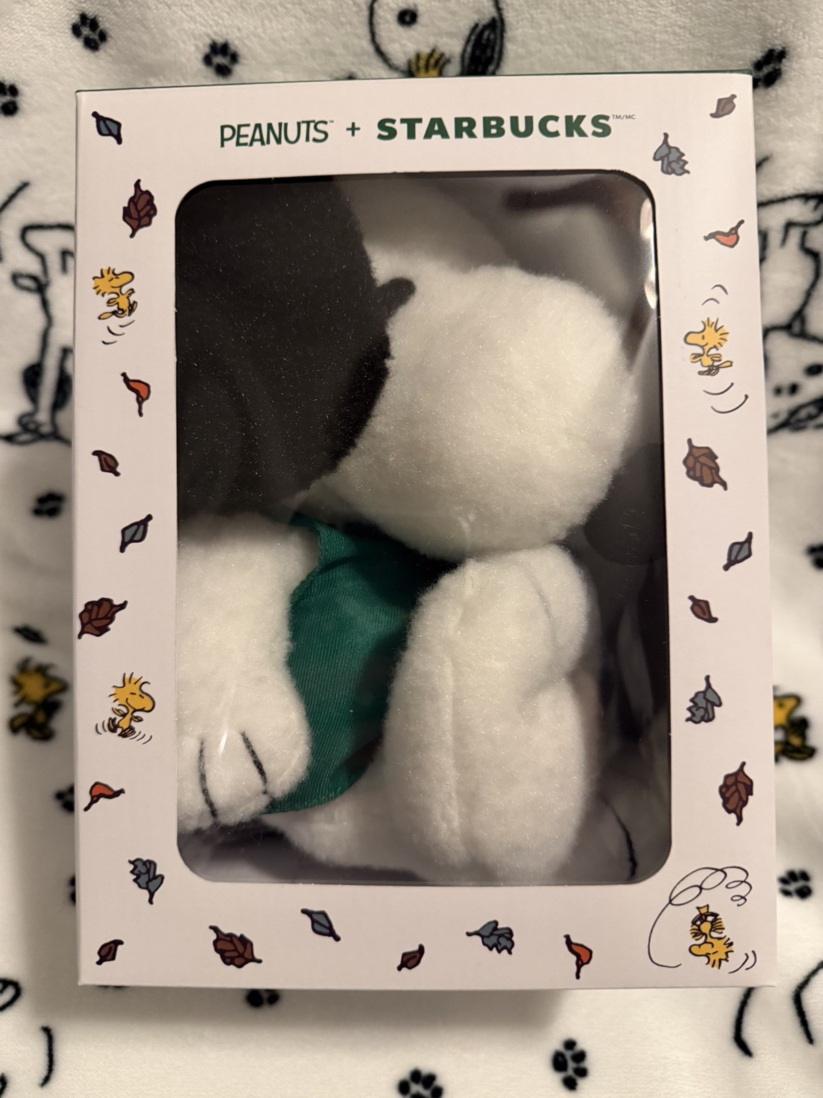 Starbucks / Peanuts Collab Snoopy Plush Brand New AUTHENTIC In Hand Ships Now