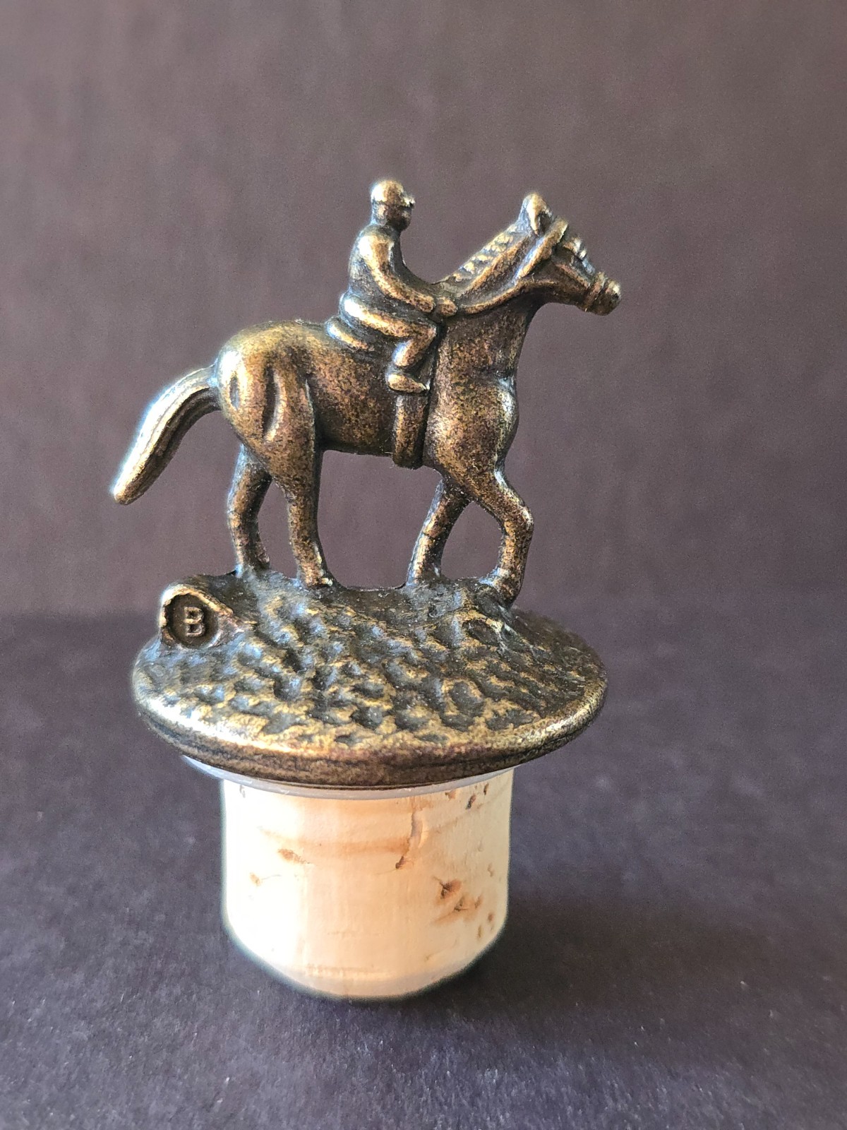 Blanton's Bottle Stoppers - Blantons Horse & Jockey - Letters B L A N T O N: S