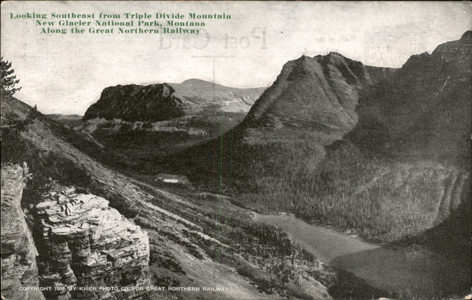 MT Mountain View c1909 Vintage Postcard