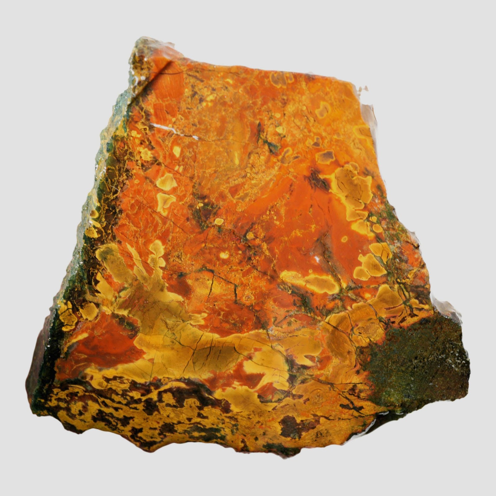 Kaleidoscope Jasper Slab - Floating Orb Deposit