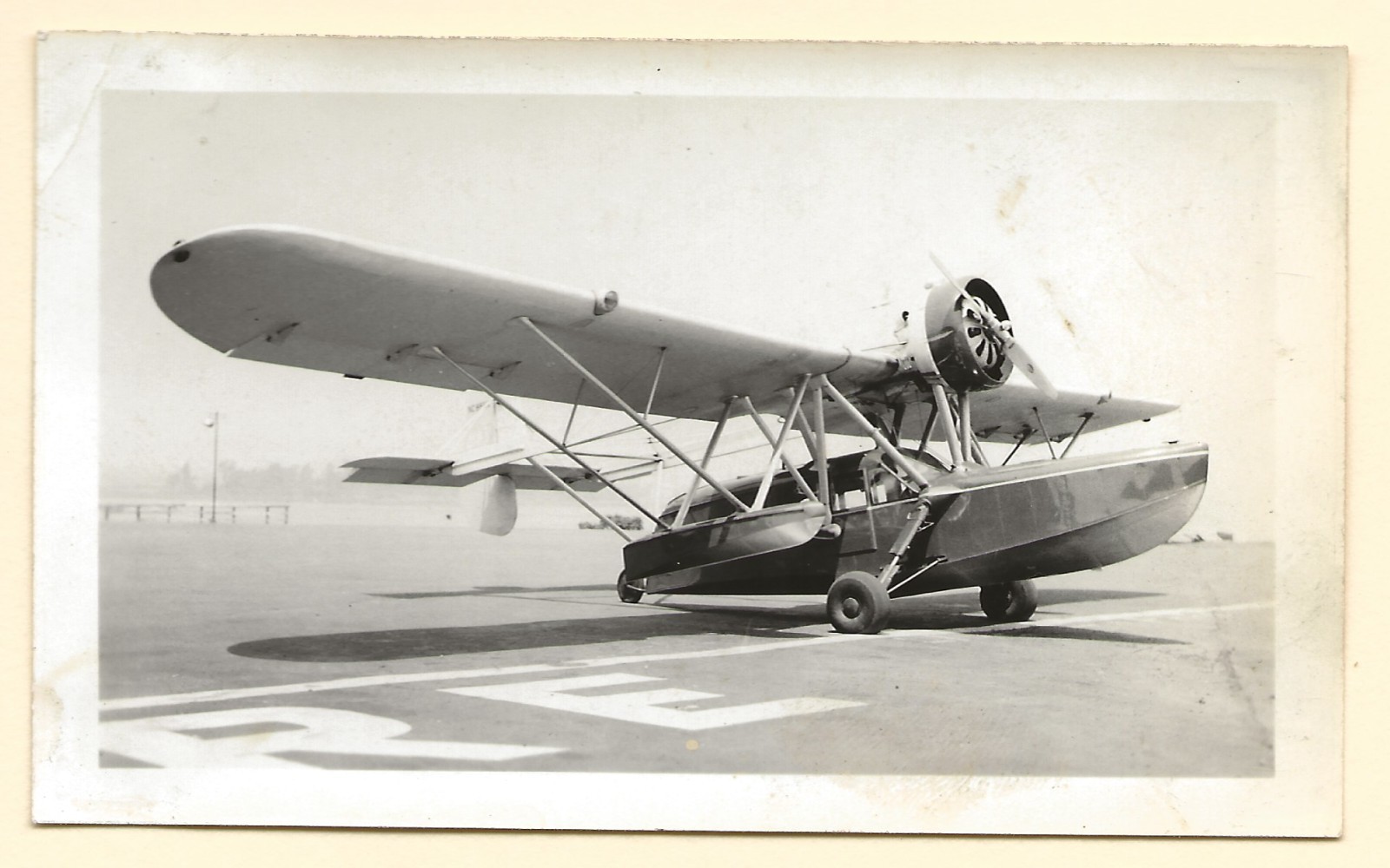 1930s Sikorsky S-39C Amphibian Seaplane Photo Wasp Jr Engine