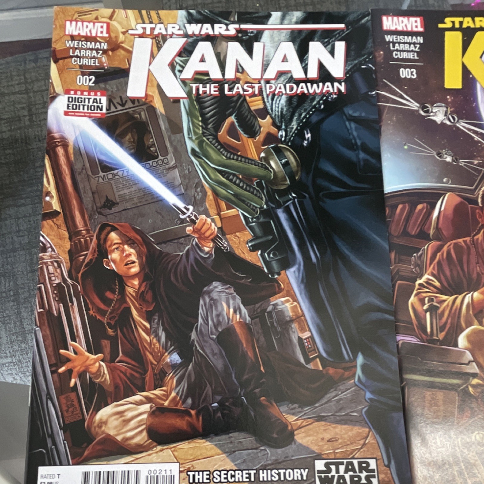 Star Wars Kanan The Last Padawan #1 Comic Book #02 #03 #05 All Three Variants