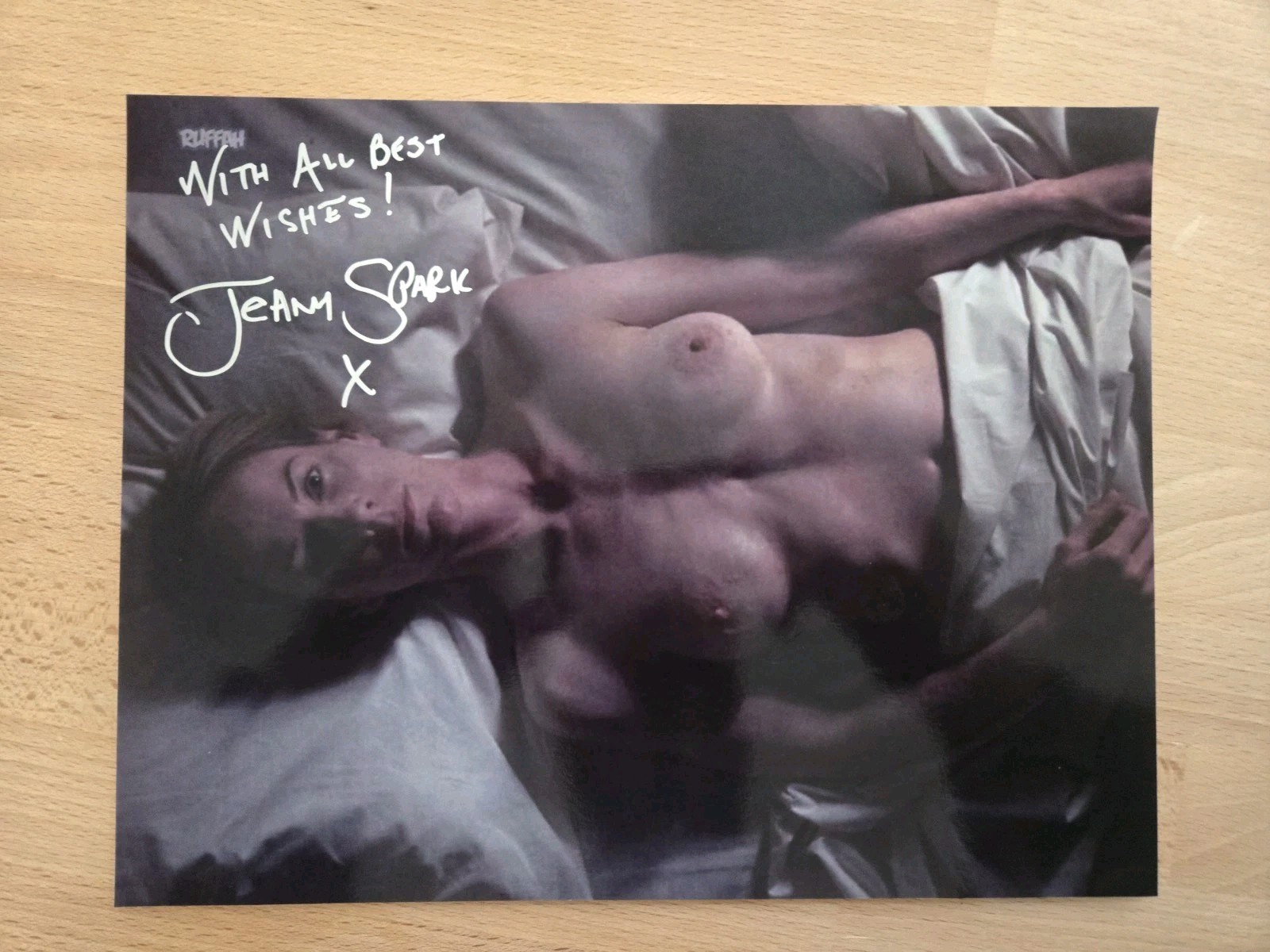 Jeany Spark Signed 8.5 By 11