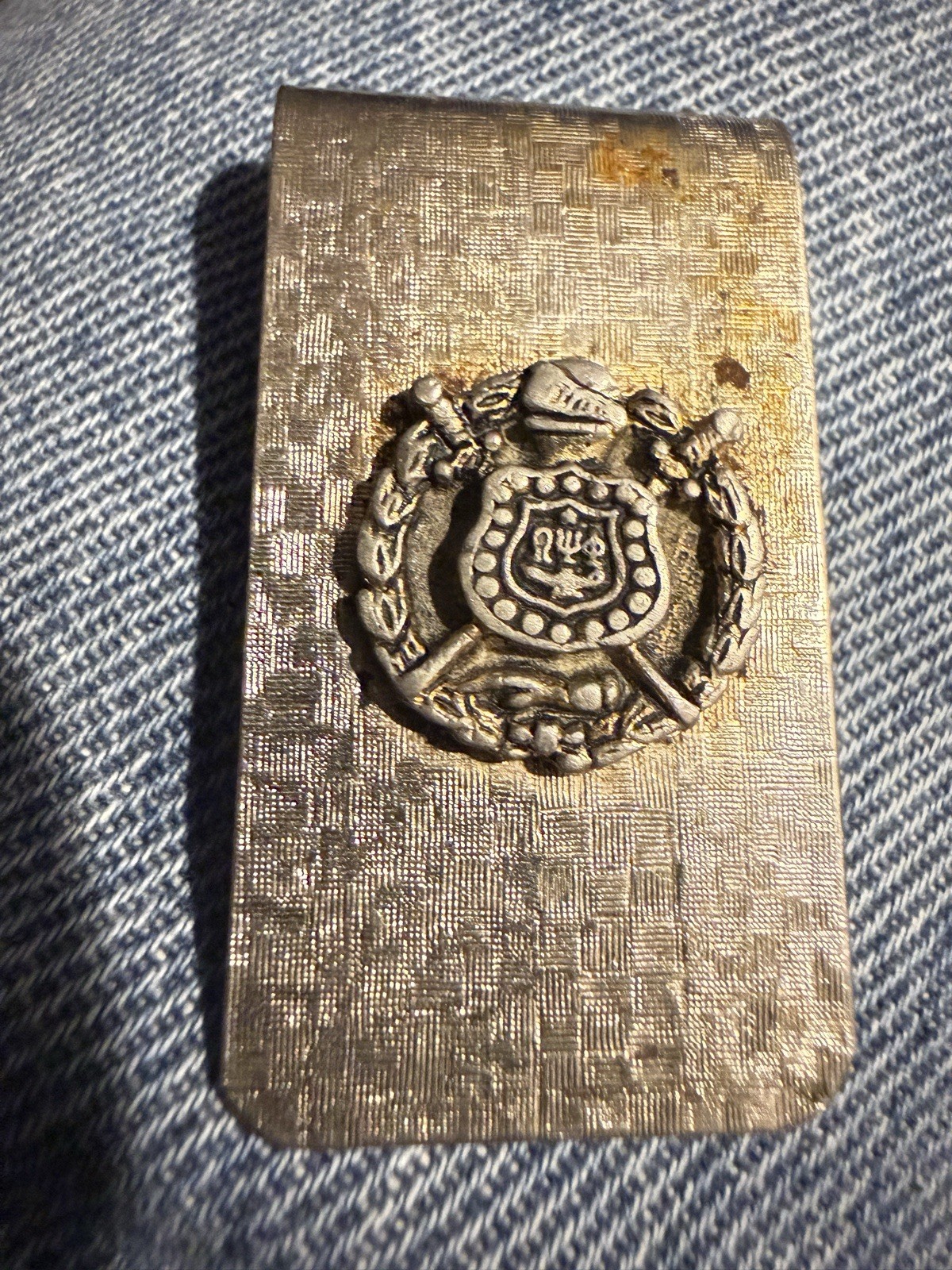 Money Clip Omega Psi Phi (54Ф) His. African American Greek-letter fraternity