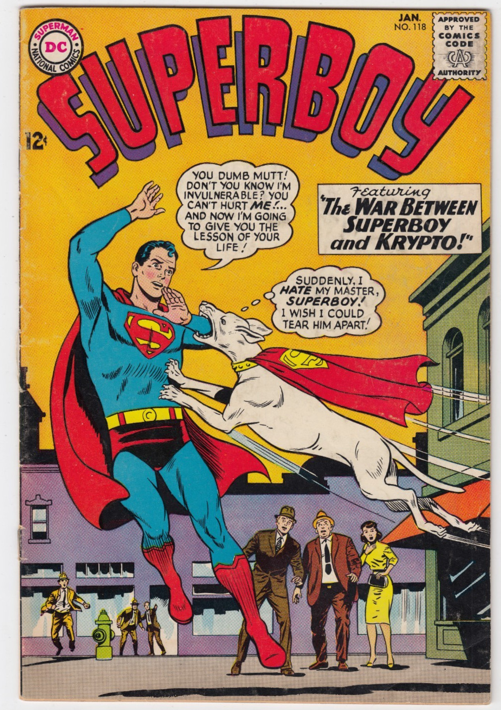 Superboy #118 -  DC COMICS, Jan. 1964, \