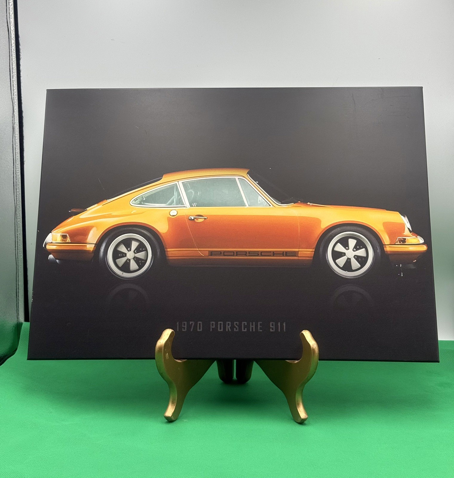 RARE 1970 Porsche 911 Metal Plaque Poster Displate
