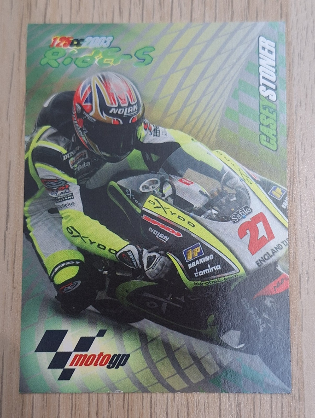 Motogp 2002/2003 Panini Trading Card Moto GP Card 92 Casey Stoner