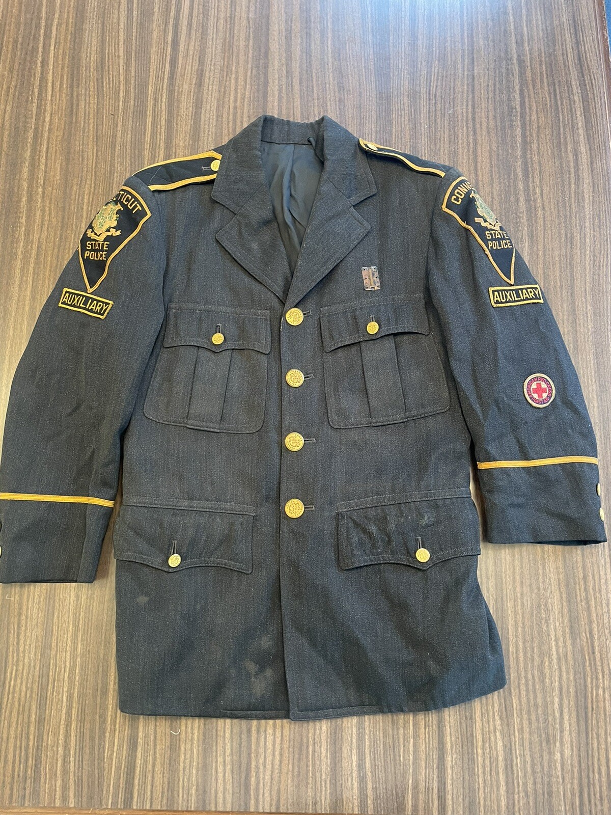 ** Rare Obsolete - 1950s Connecticut State Police jacket**