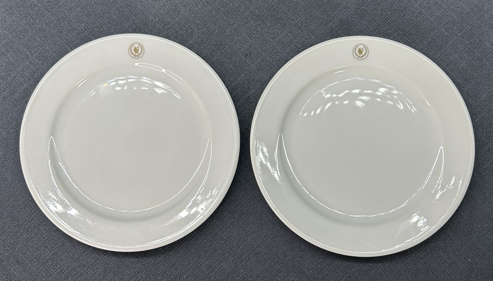 Vintage Caesars Palace Las Vegas Plates Set of 2 Royale Rego Bread Butter 6.25\