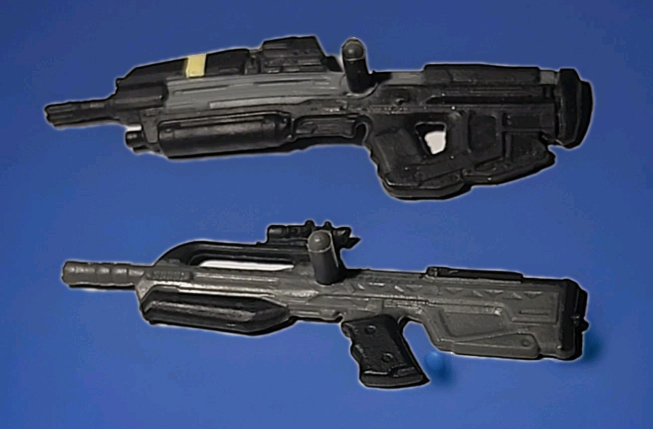 World Of Halo MA40 RIFLE 2020 & BR55 Gun Jazwares Microsoft