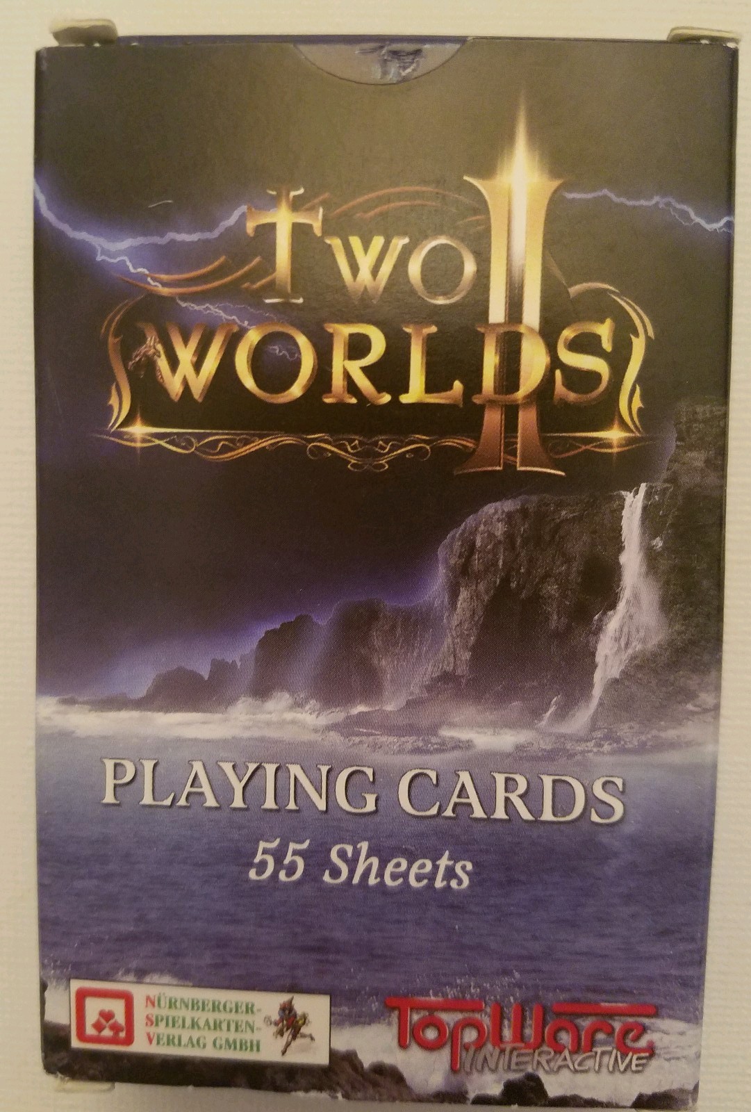 Two Worlds II Playing Cards 55 Sheets (By TopWare Interactive) SEALED