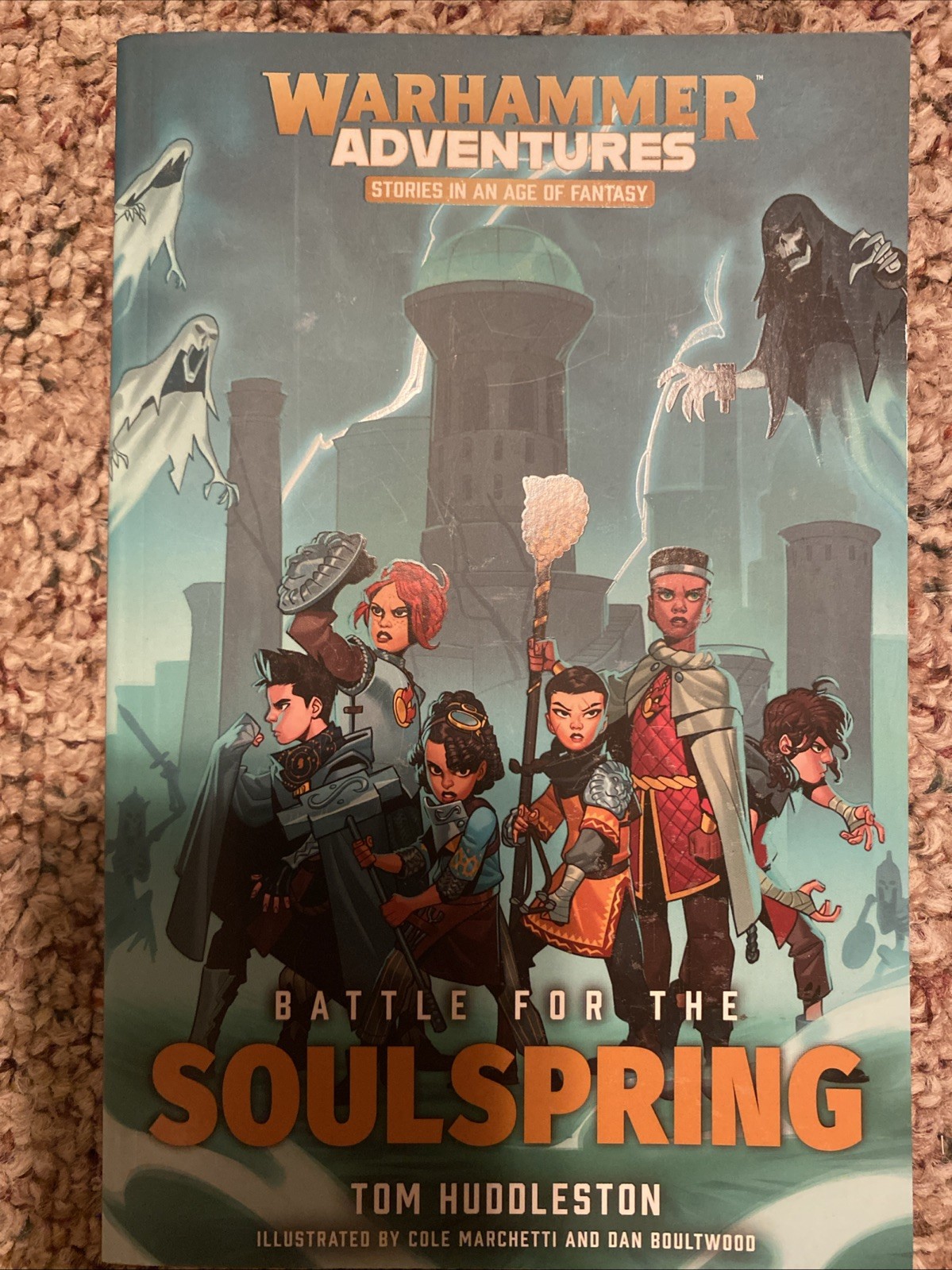 Battle for the Soulspring: Volume 6 (Warhammer Adventures:... - Huddleston, Tom