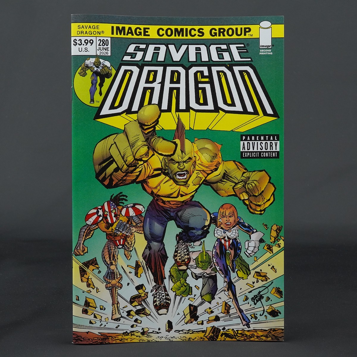 SAVAGE DRAGON #280 2nd ptg Image Comics 2026 0526IM8549 (W/A/CA) Larsen
