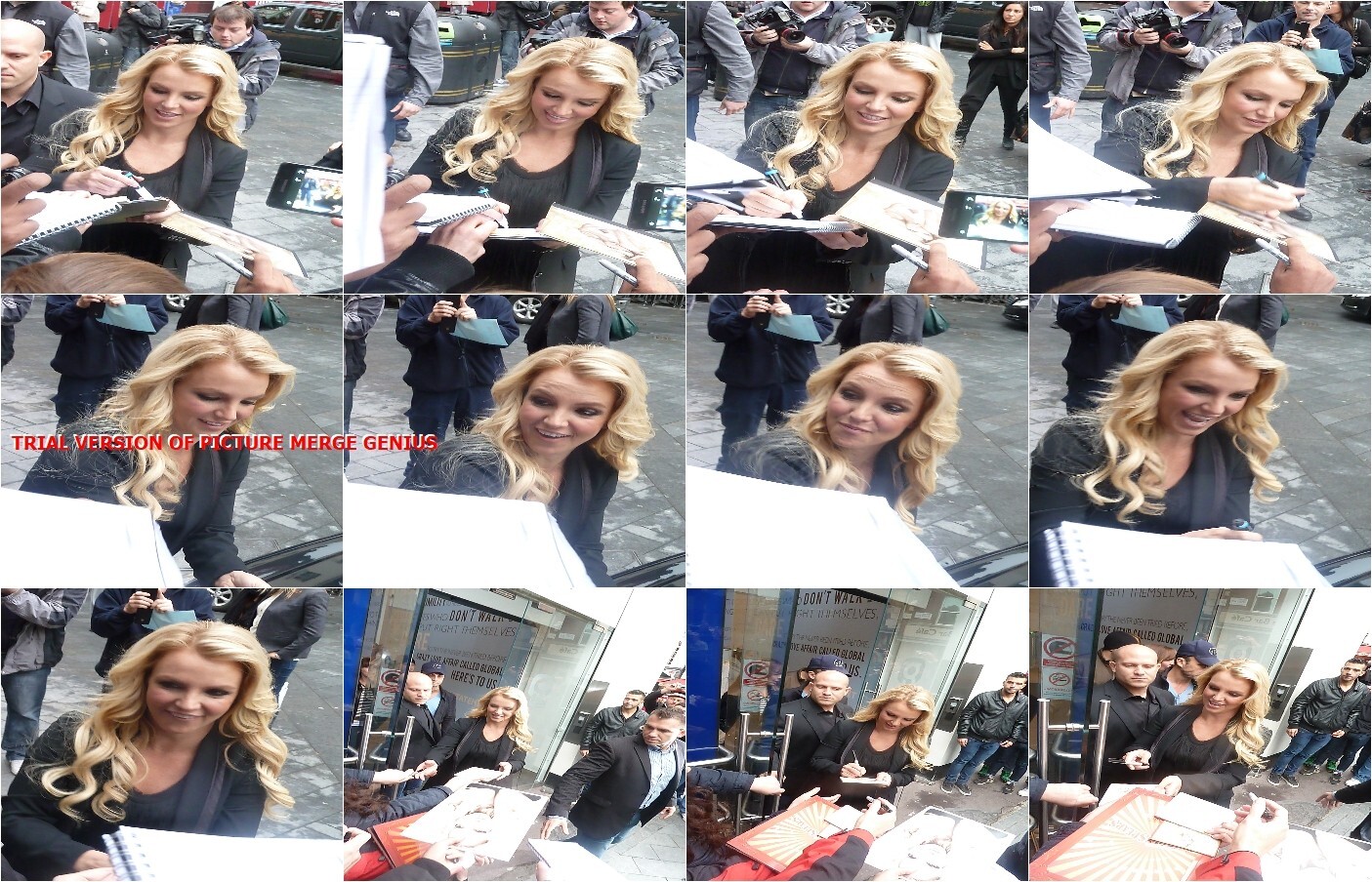 Britney Spears 60 Very Rare Photographs 14/10/2013 London Promo Pop Music