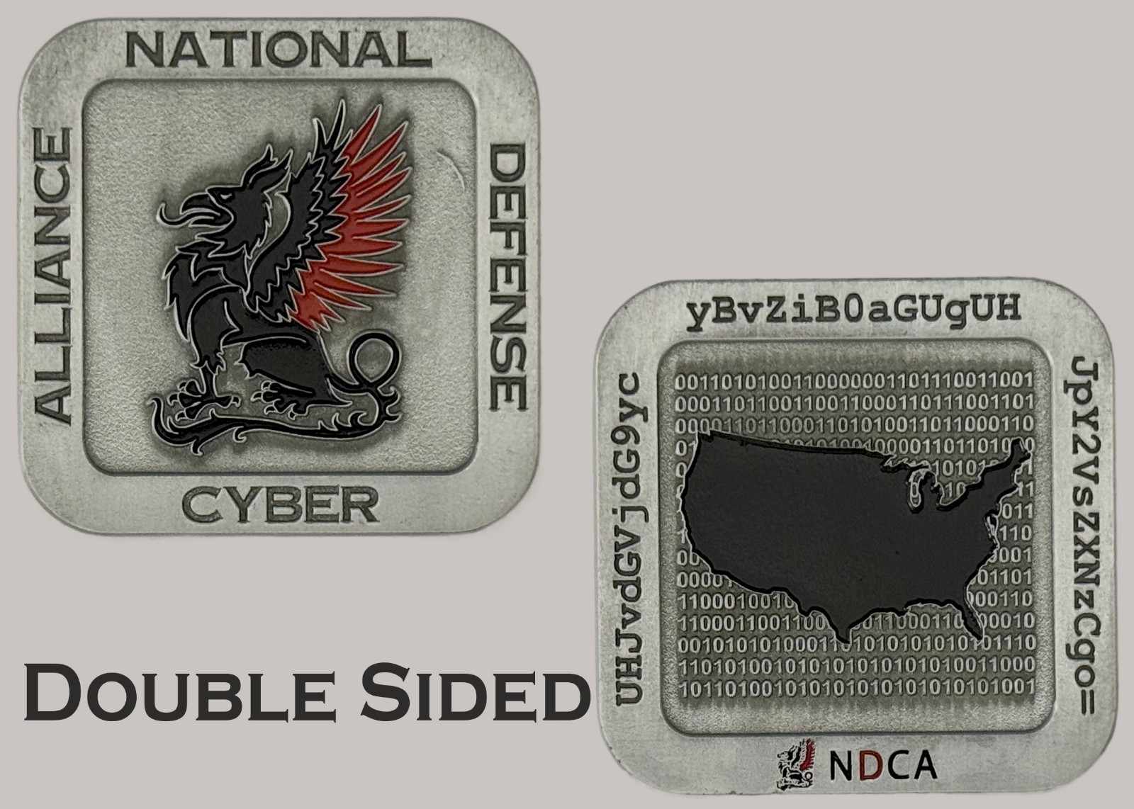 NDCA National Defense Alliance Cyber Griffin Challenge Coin  J#22