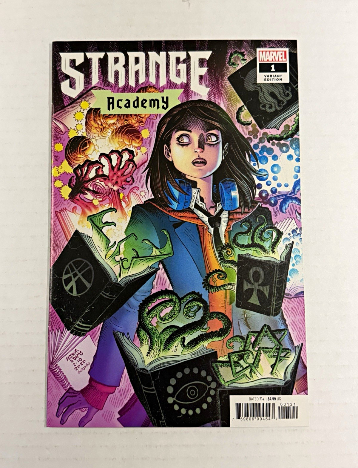 Strange Academy #1 Marvel 2020 Arthur Adams Variant 1st Emily Bright NM