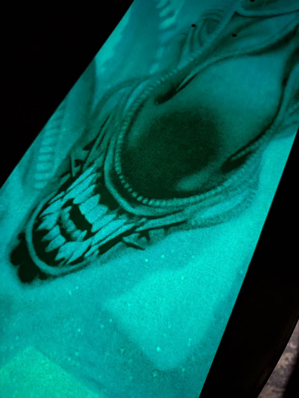 Alien Xenomorph Skateboard Deck - Aliens Franchise Sci-Fi Horror HUF SOLDOUT