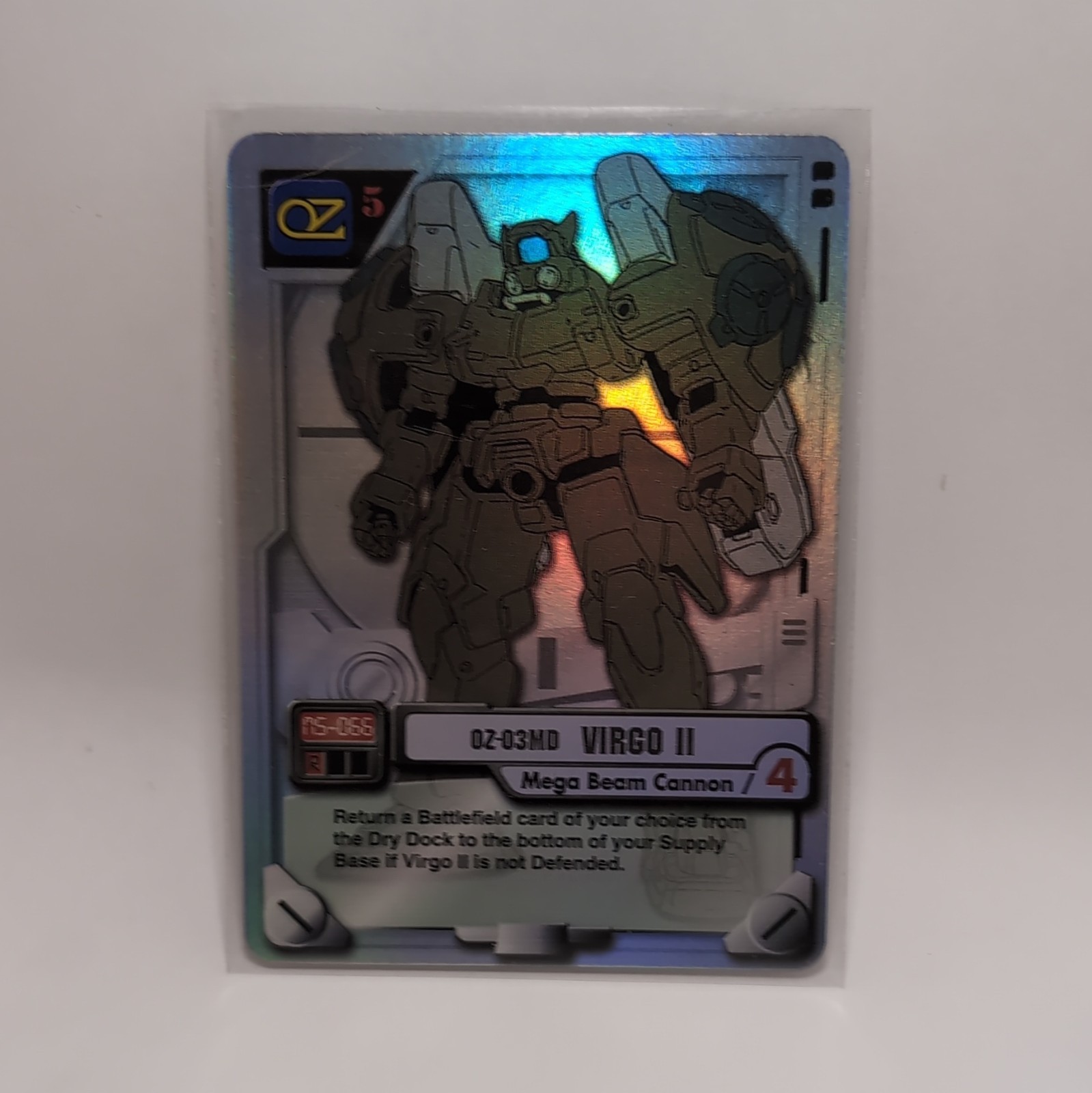 Gundam M.S. War TCG 2001 Virgo II MS-066 Holo Foil Rare