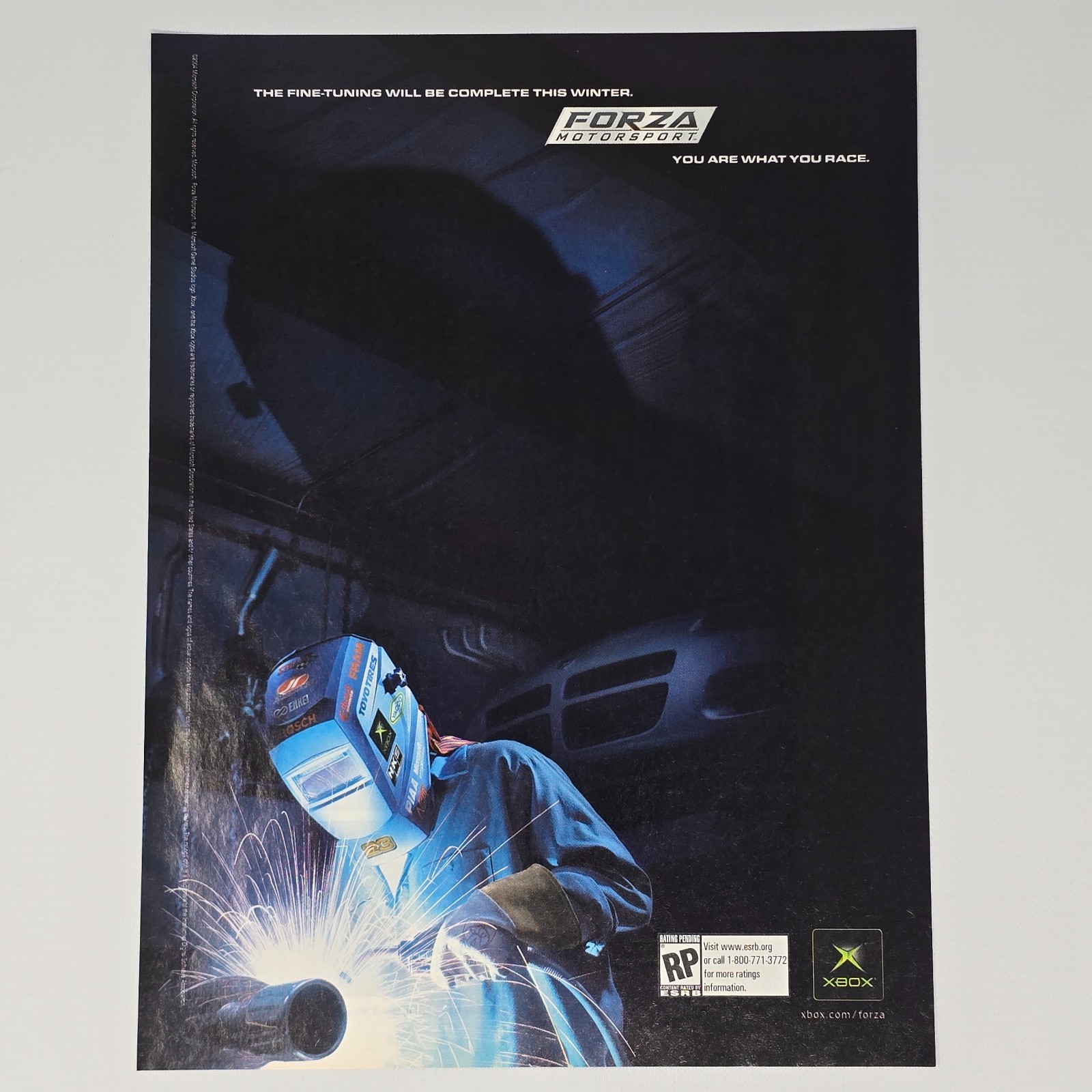 Forza Motorsport Xbox What You Race Print Ad/Poster