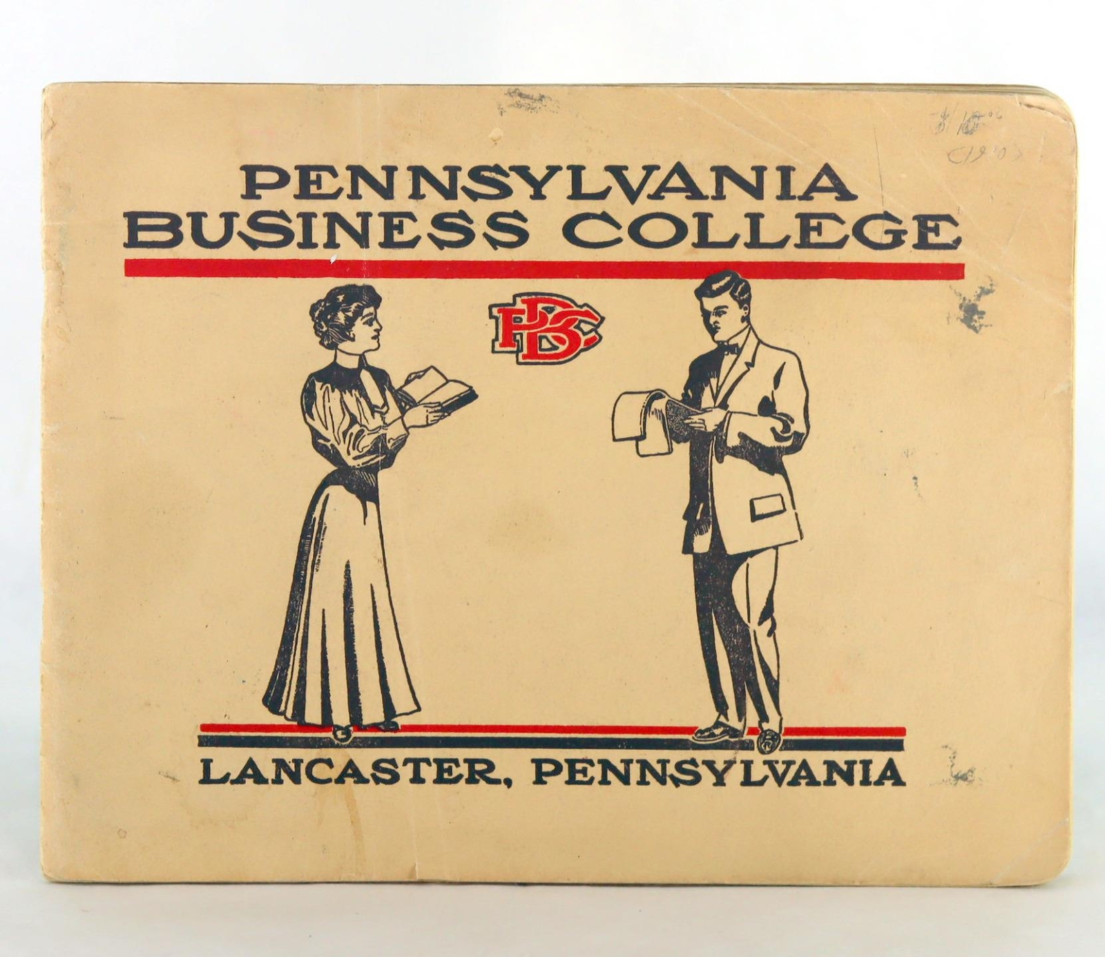 c1910s Pennsylvania Business College Lancaster Pennsylvania Prospectus Yearbook