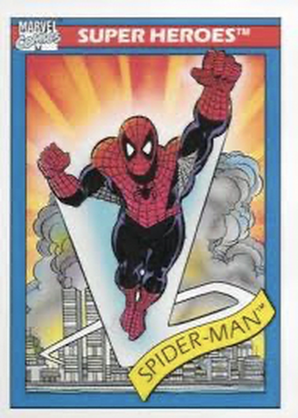 1990 Marvel Universe #30 Cosmic Spider-Man
