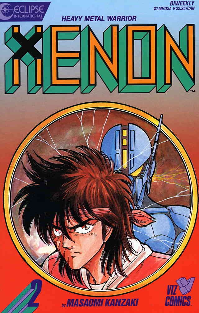 Xenon #2 VF/NM; Eclipse | Viz Comics - w/Bag+Board