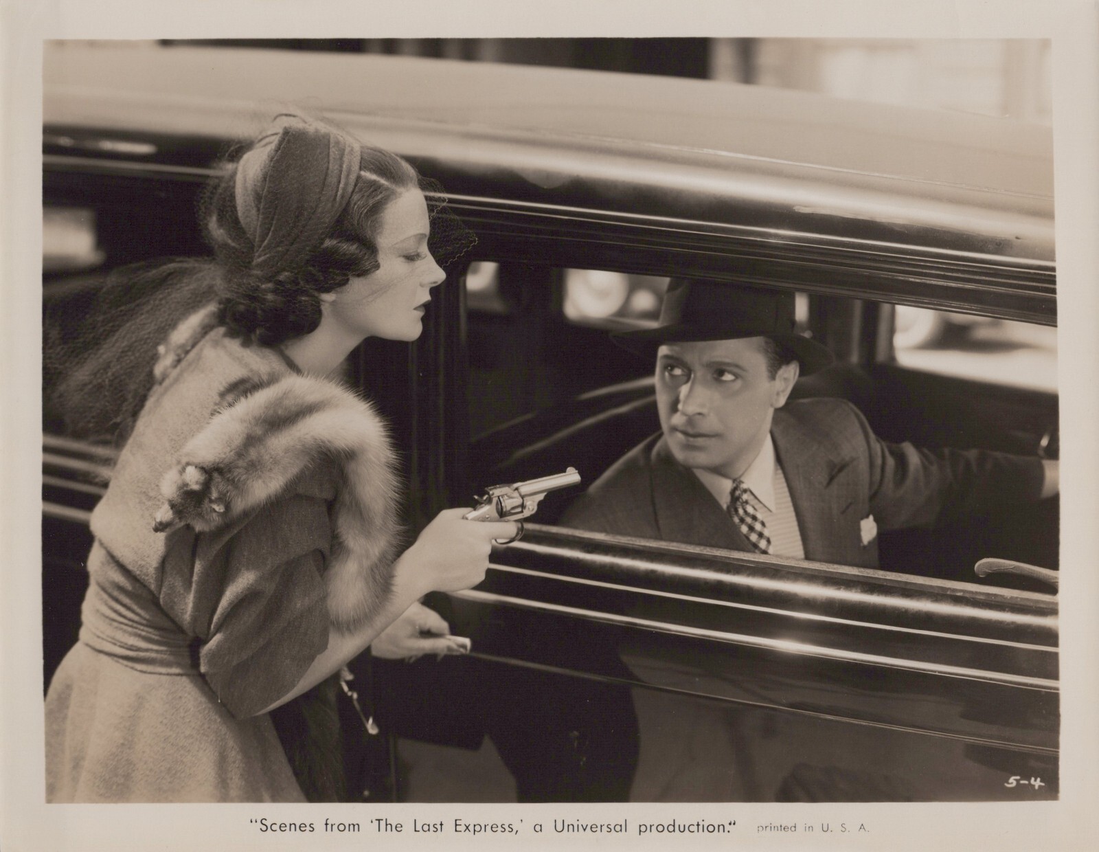 Greta Granstedt + Kent Taylor in The Last Express (1938) ❤ Vintage Photo K 485
