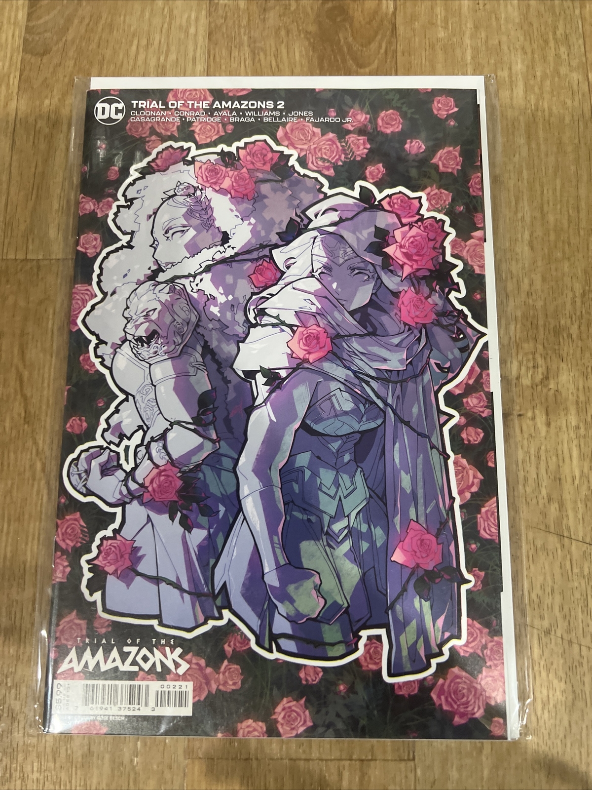 DC COMICS TRAIL OF THE AMAZONS #2 JUNE 2022 CARDSTOCK VARIANT 1ST PRINT NM