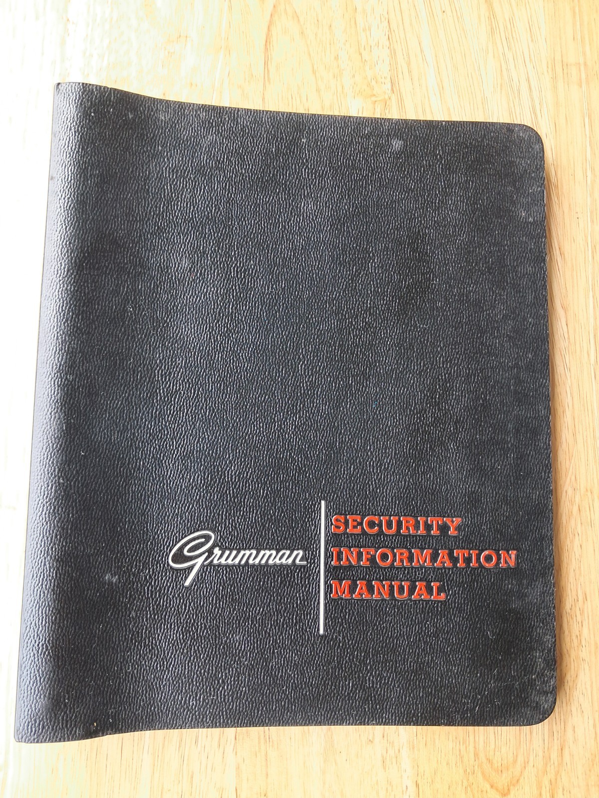 Very Rare 1957 Grumman Aerospace Security Information Manual