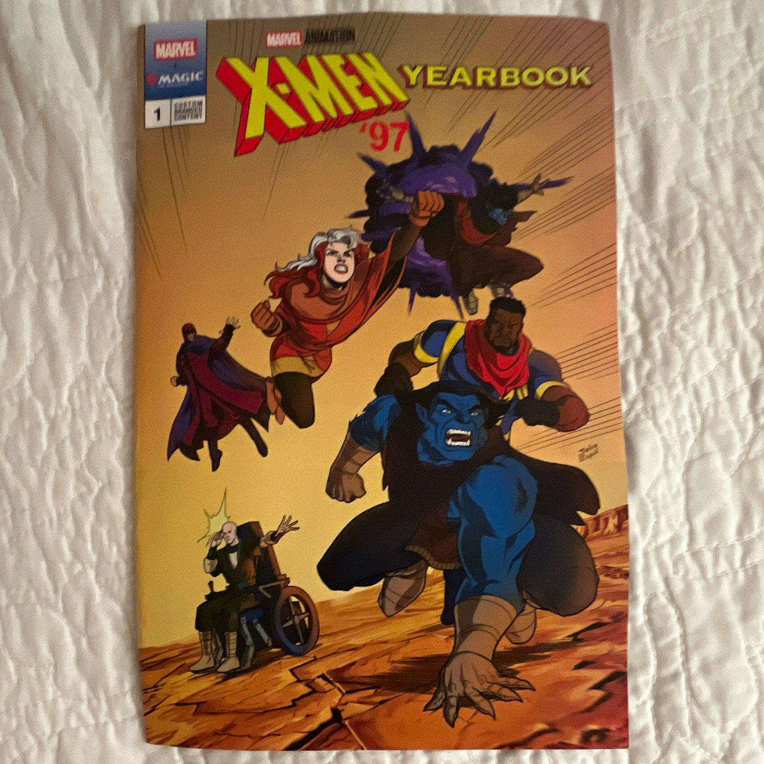 SDCC 2026 EXCLUSIVE Hasbro Marvel X-Men comic book MTG collab