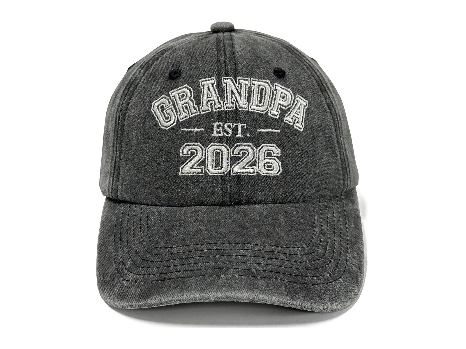 EST 2026 Baseball Hats for Grandma Grandpa Mom Dad Uncle and Auntie
