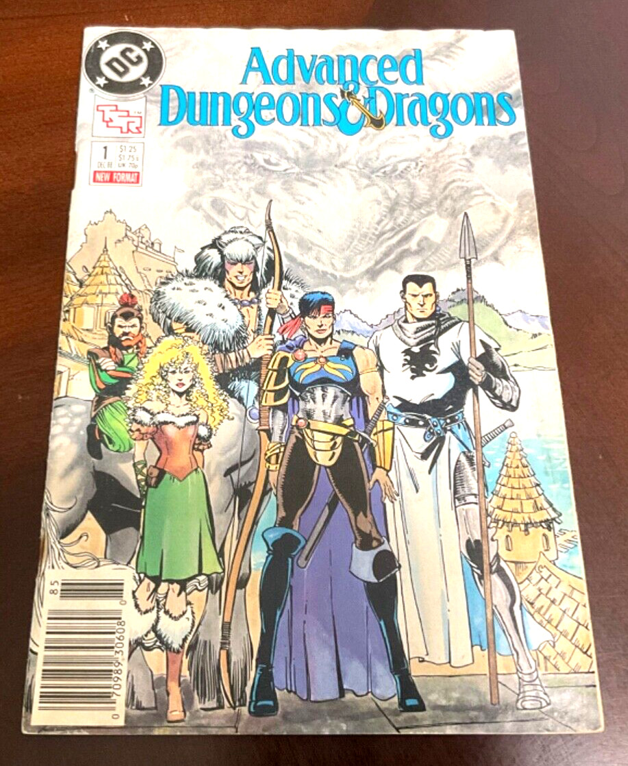 DC “ADVANCED DUNGEONS & DRAGONS” #1 Comic Book Issue Copper Age 1988