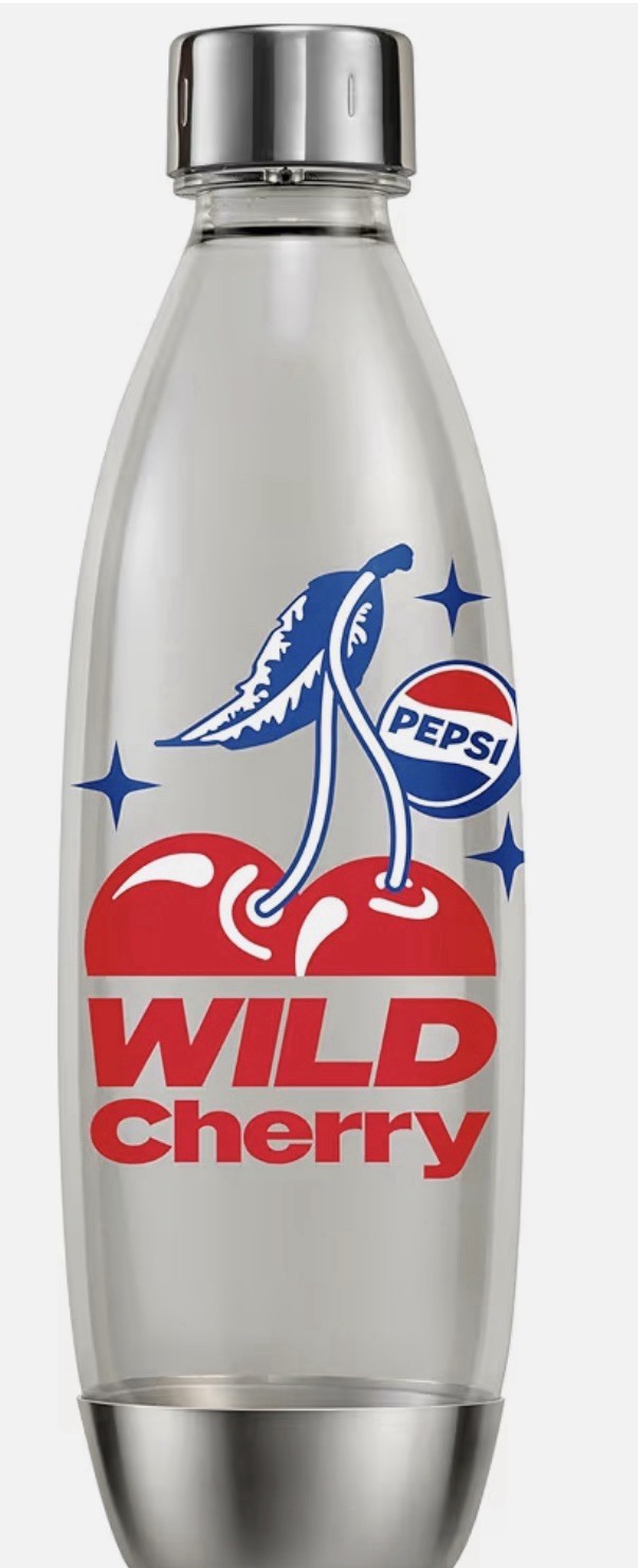 SodaStream Wild Cherry Pepsi Bottle
