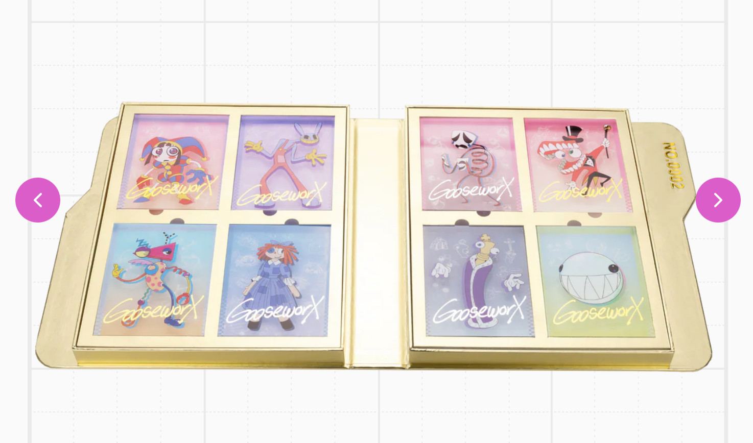 Glitch TADS Acrylic Art Card Collection Set for nmr G1N
