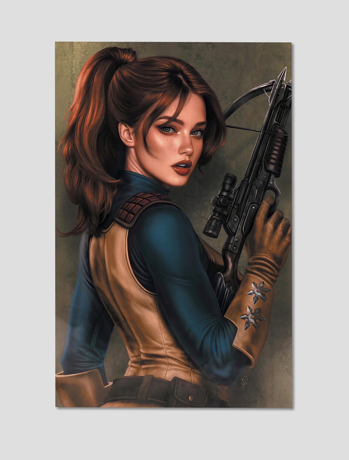  G.I. Joe #21 Scarlett Premium Giclee Print Poster 11x17 DC Comics Wall Art
