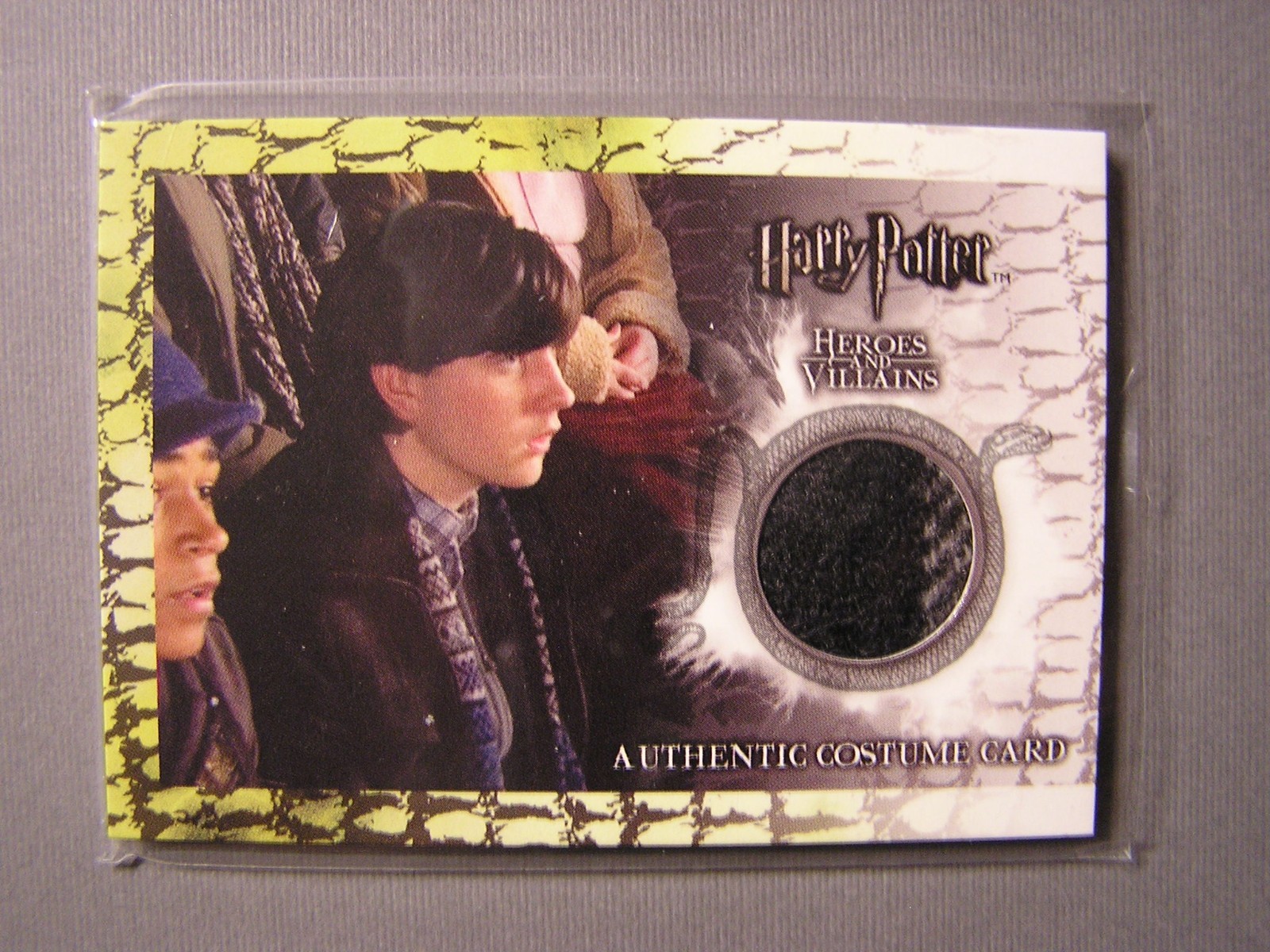 Harry Potter-Matthew Lewis-Neville Longbottom-Relic-OOP-Screen Used-Costume Card