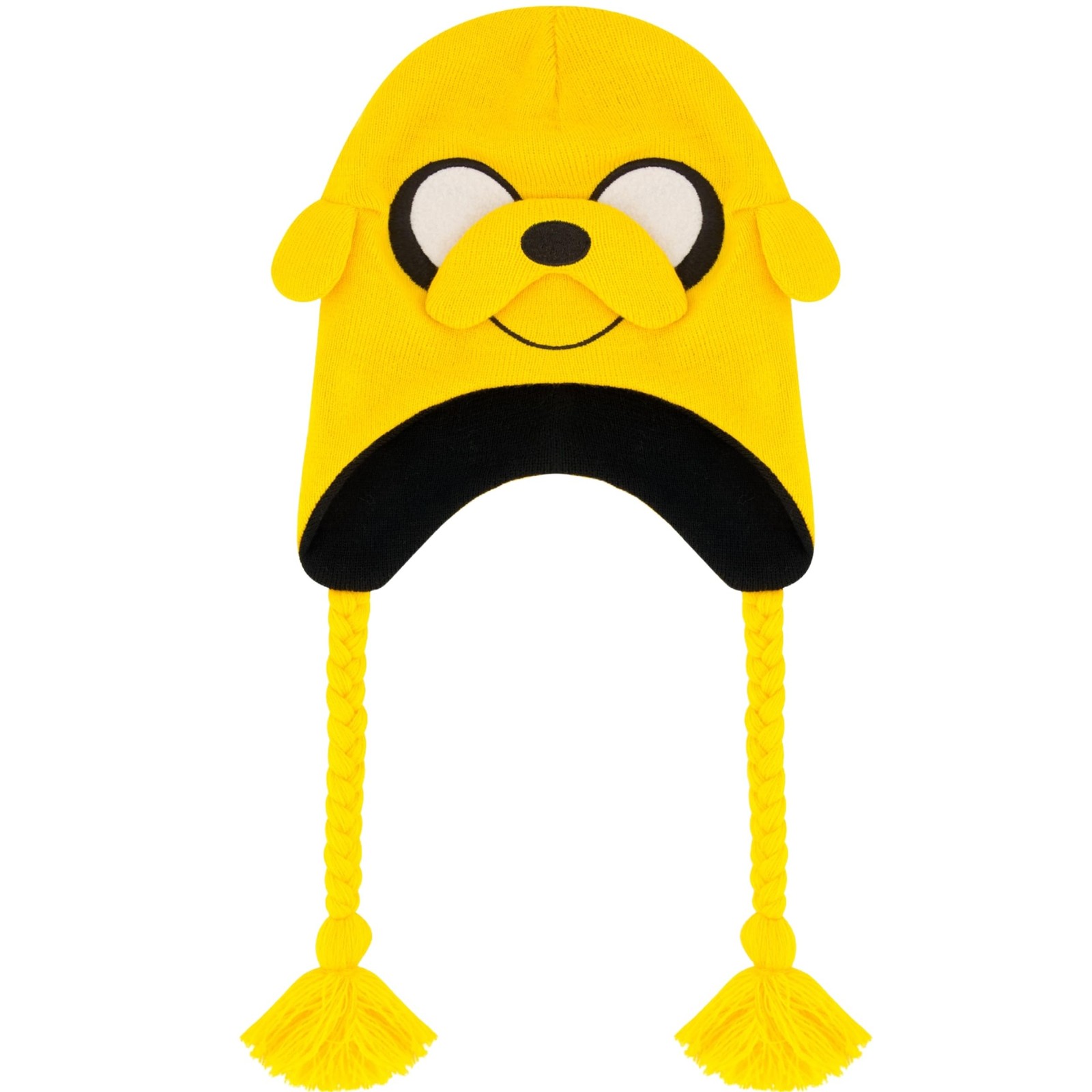Adventure Time Beanie Hat, Jake The Dog Adult Cosplay Peruvian Winter Knit Ca...