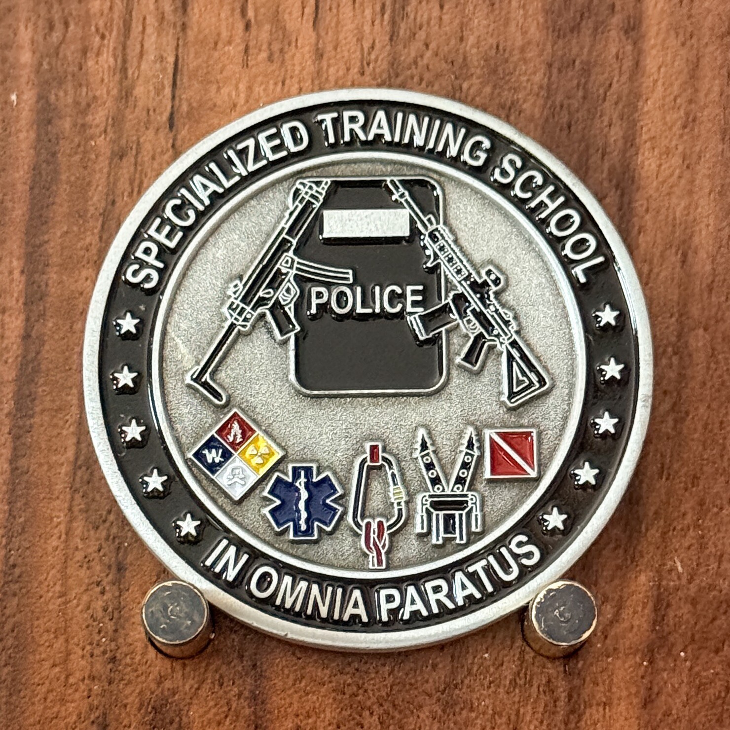 NYPD Emergency Service Unit Specialized Training School Challenge Coin  W#21