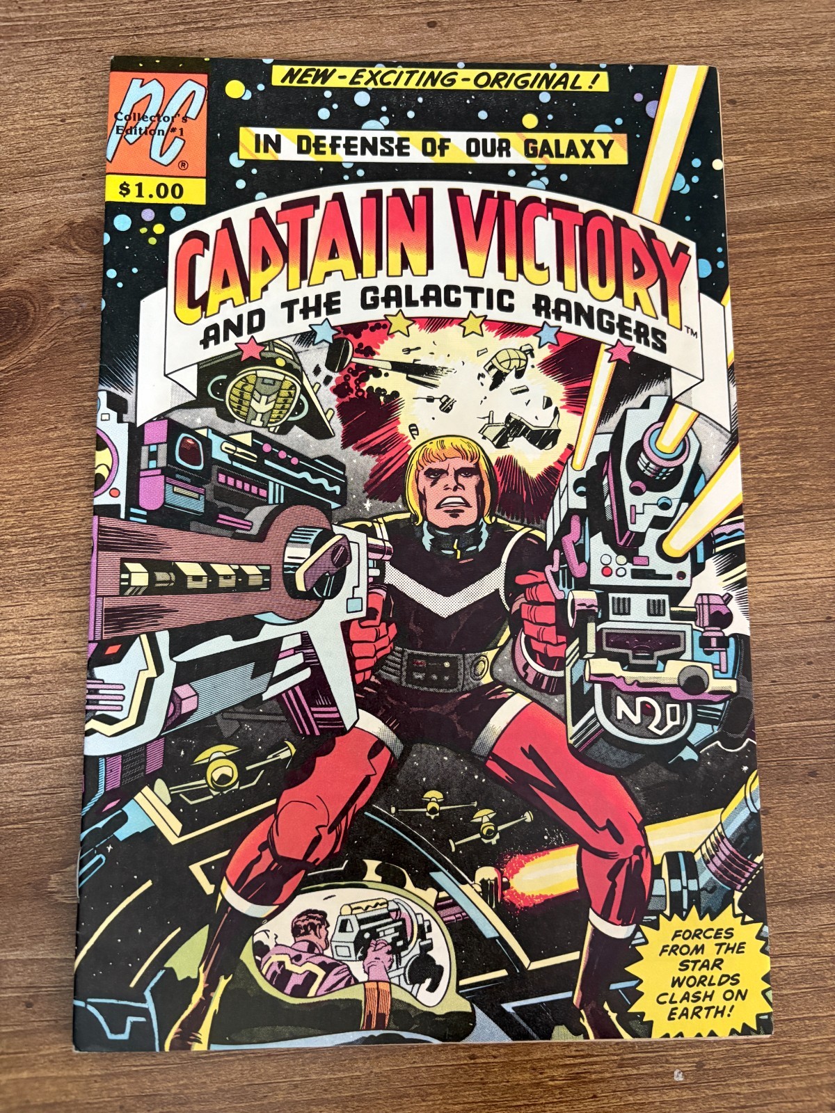 Captain Victory # 1 NM Pacific Comics Comic Book Jack Kirby 6 J345