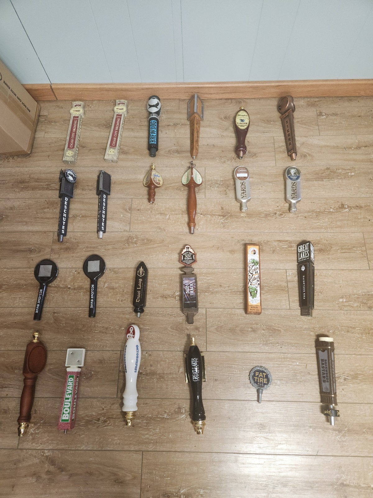 Beer Tap Handles Lot Of 24 - Great Used Condition