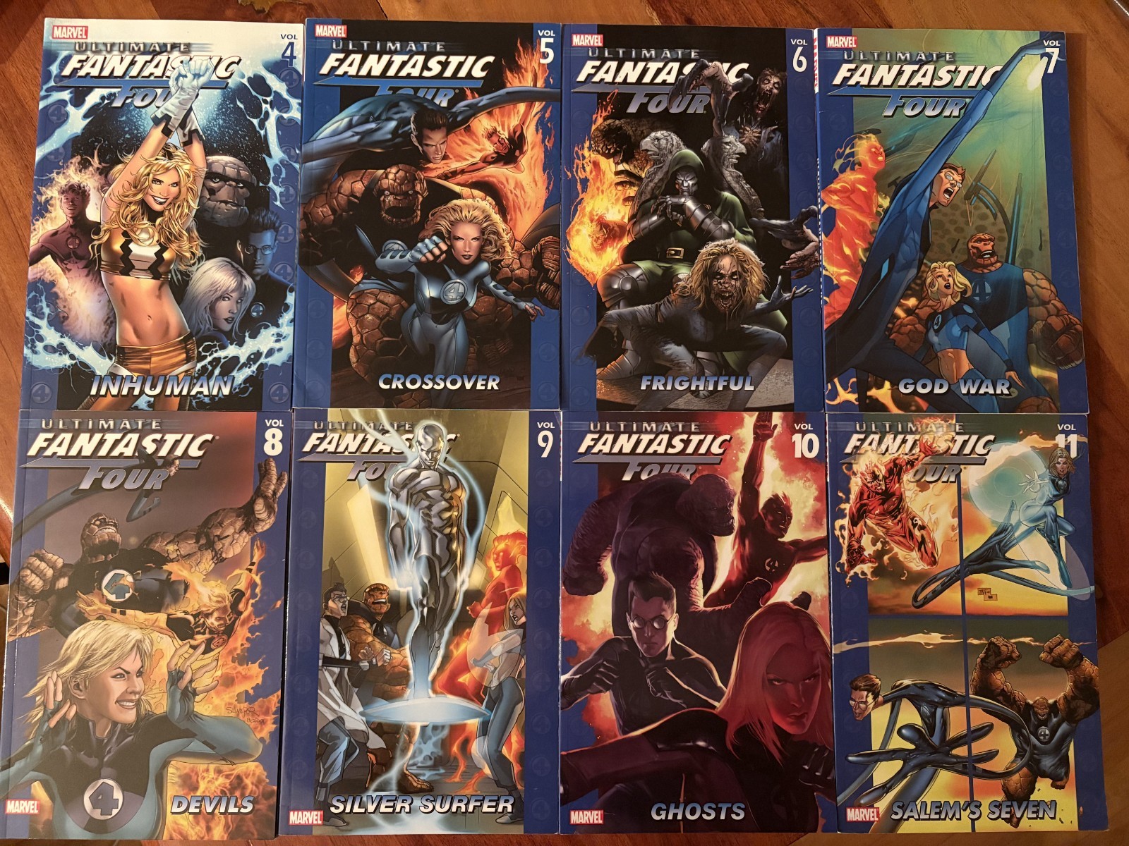 Ultimate Fantastic Four 4–11 set
